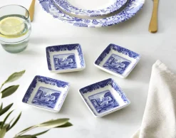 Blue Italien Serveringsfad - 4 stk.