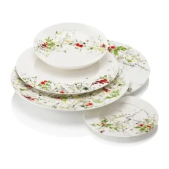 Brillance Fleurs Sauvages Dyb Tallerken