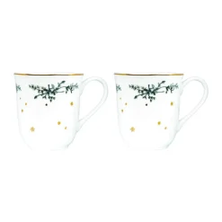Design Krus Funklende Stjerne – 2 stk.