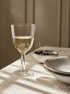 Hammered Hvidvinsglas