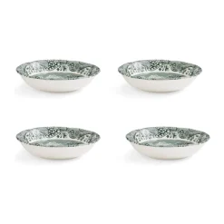 Heritage Green Italian Suppertallerken - 4 stk.
