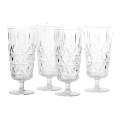 Picnic Juni Glas på Fod - 4 stk.