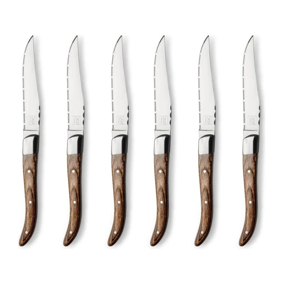 Ranch Steakkniv - 6 stk.