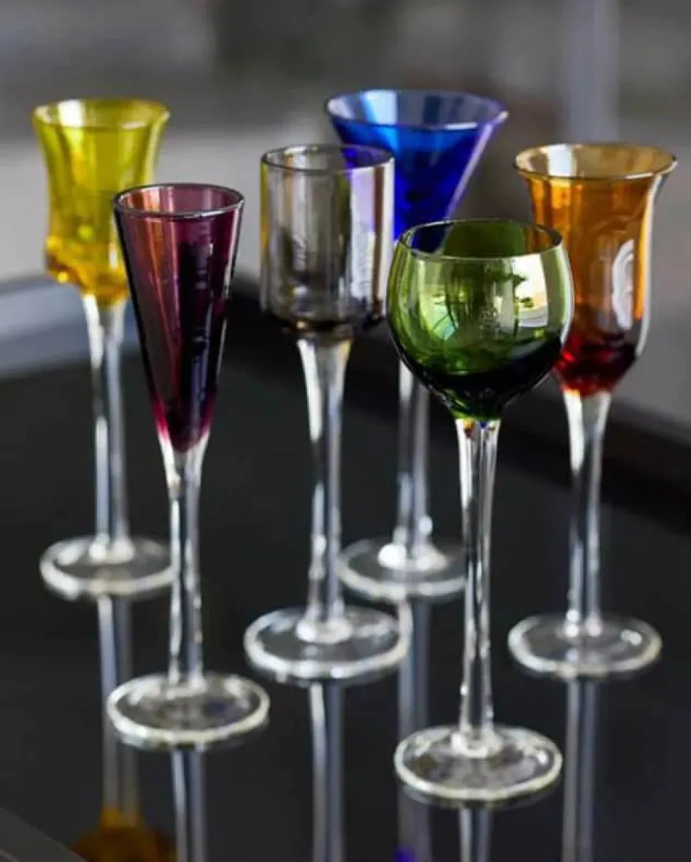 Snapseglas - 6 stk.