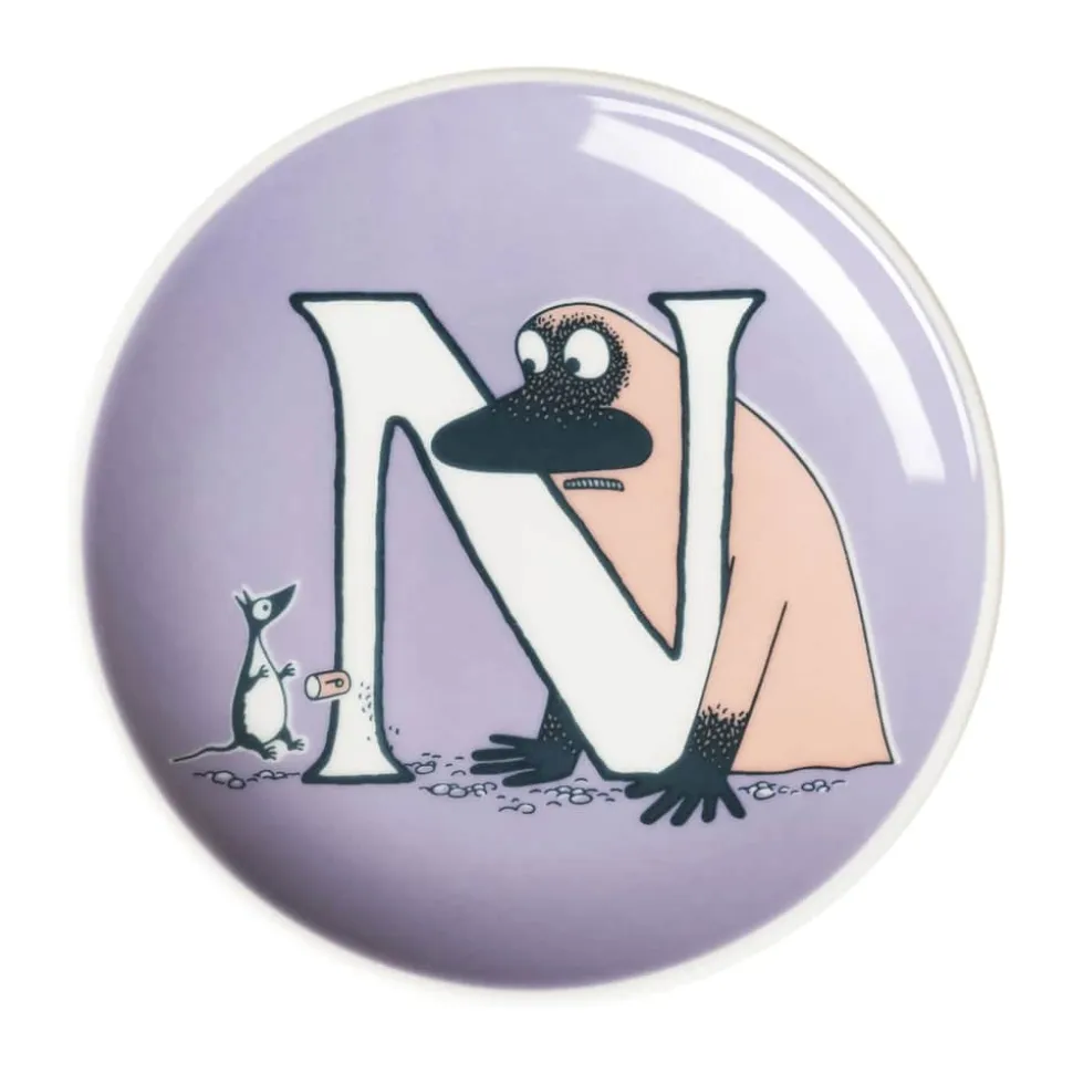 ABC Tallerken - N