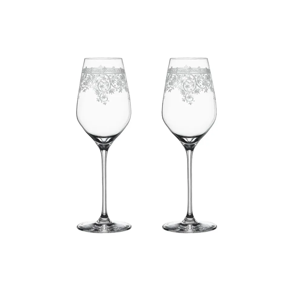 Arabesque Hvidvinsglas - 2 stk.