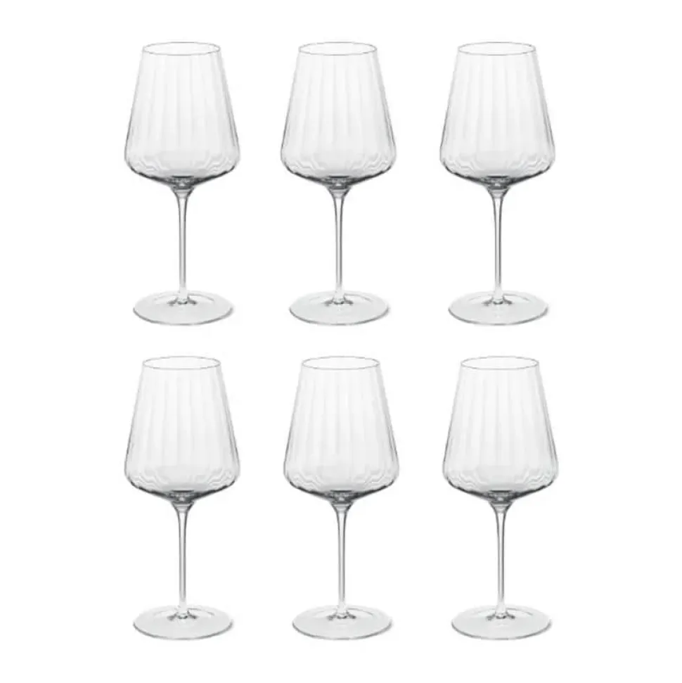 Bernadotte Rødvinsglas - 6 stk.