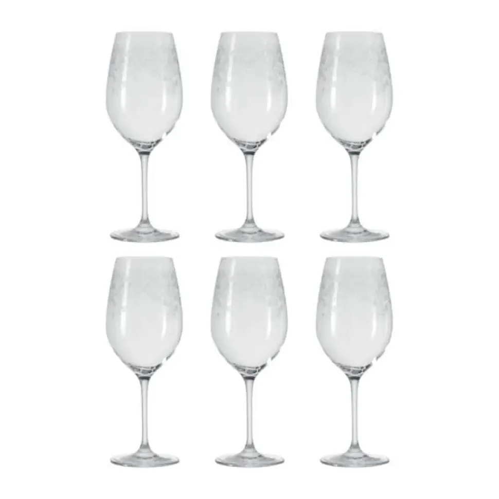 Bordeauxglas - 6 stk.