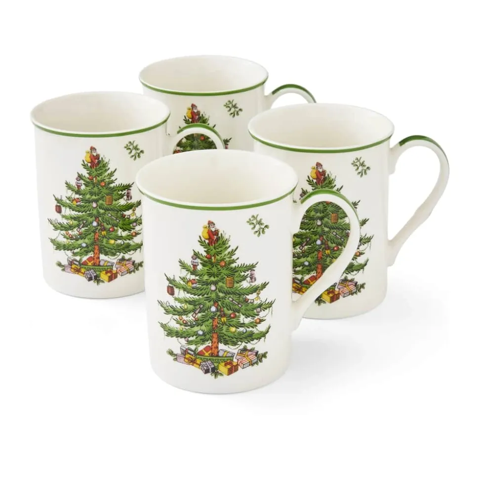 Christmas Tree Krus - 4 stk.