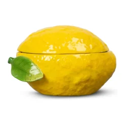 Citron Skål m. låg
