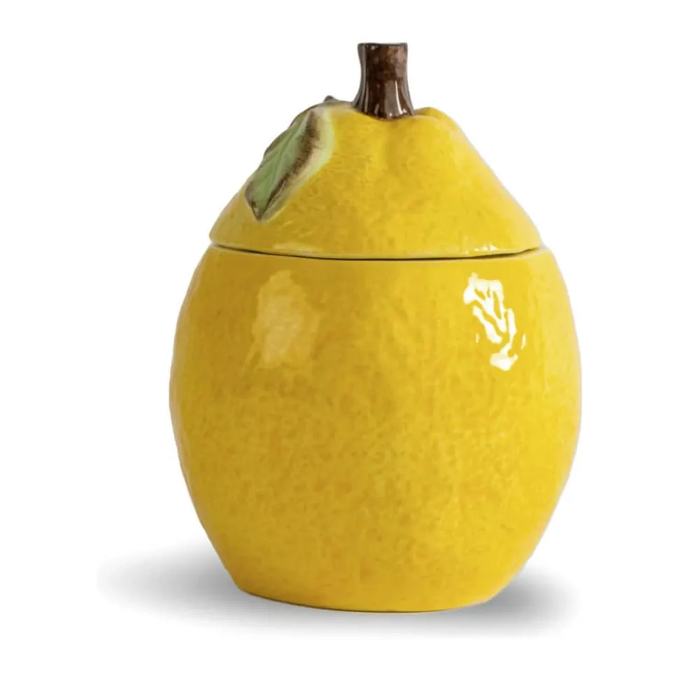 Citron Skål m. låg