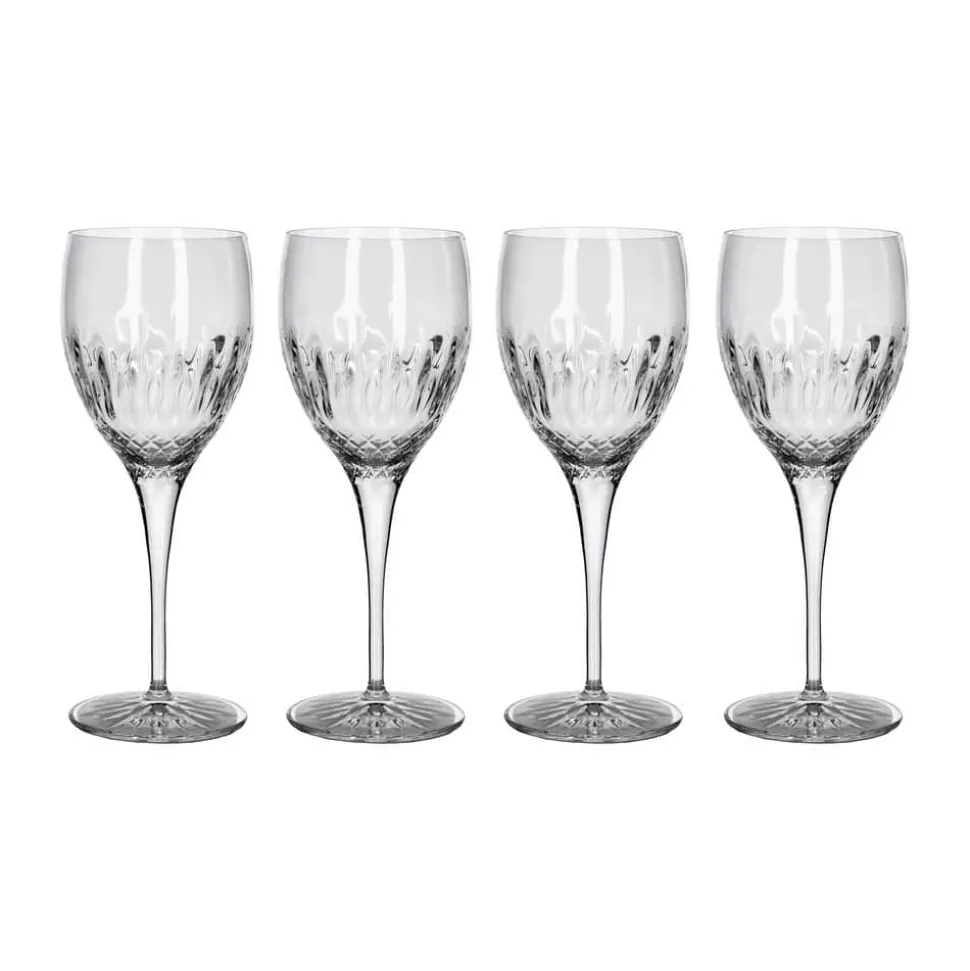 Diamante Hvidvinsglas - 4 stk.