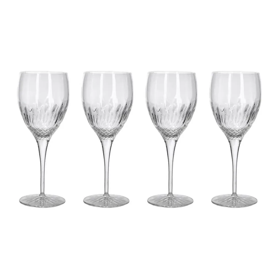Diamante Rødvinsglas - 4 stk.