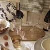 Hammered Champagneglas