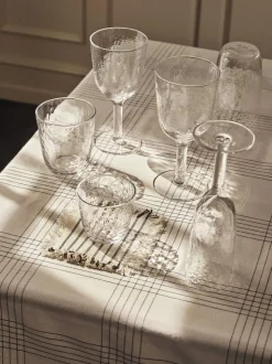 Hammered Champagneglas