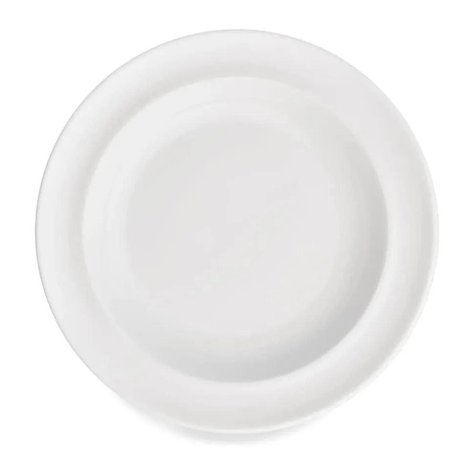 Hvidpot Dyb Tallerken