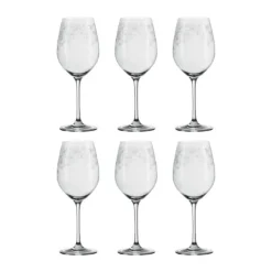 Hvidvinsglas - 6 stk.
