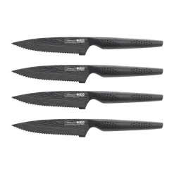 iD3® BLACK SAMURAI™ Steakkniv - 4 stk.