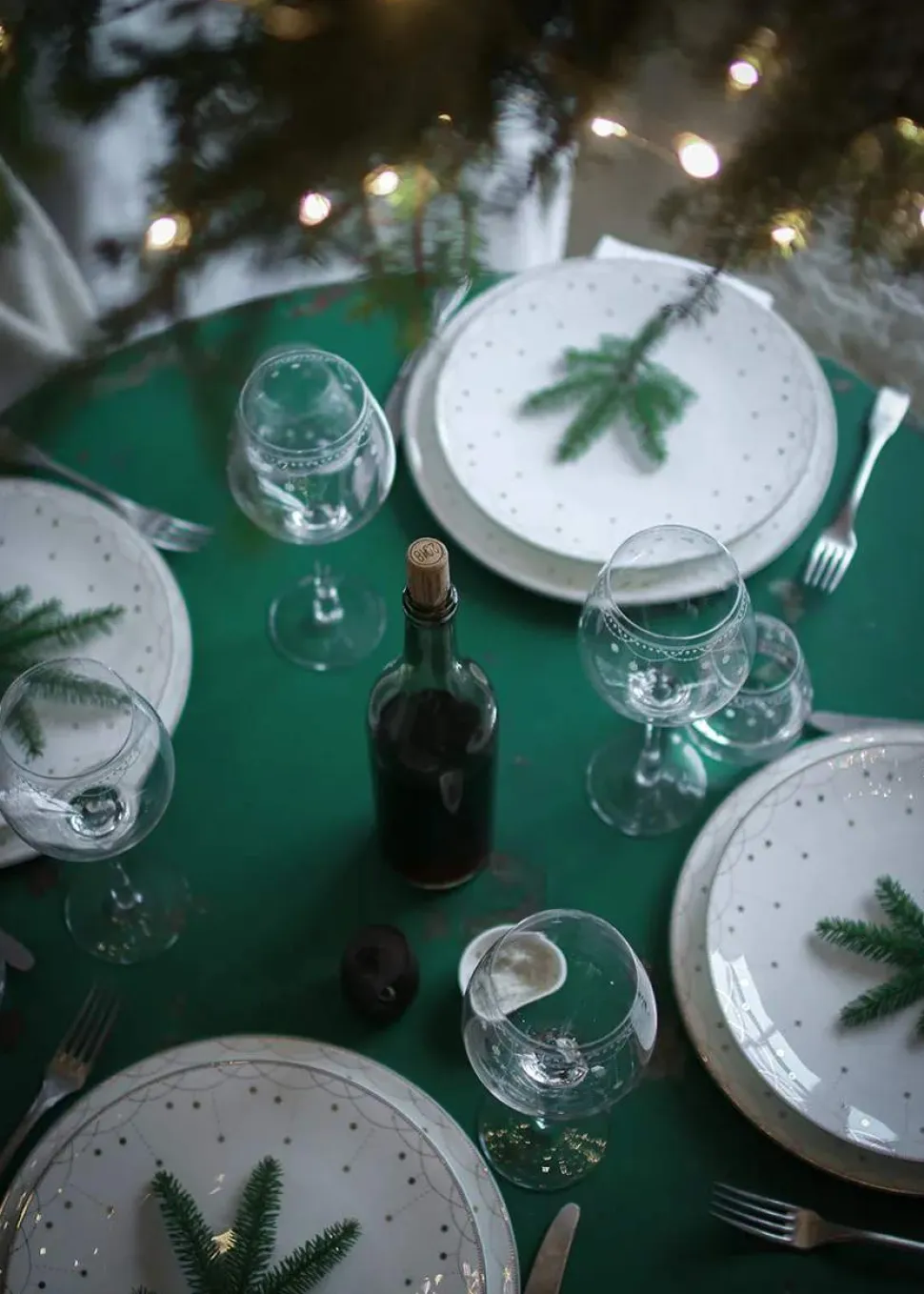 Julemorgen Girlander Gourmettallerken