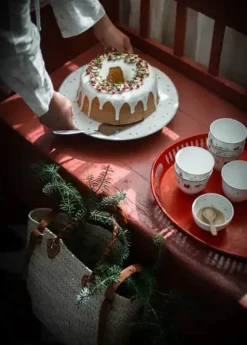 Julemorgen Girlander Kageopsats