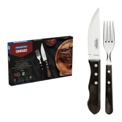 Jumbo Steak Bestiksæt - 12 dele