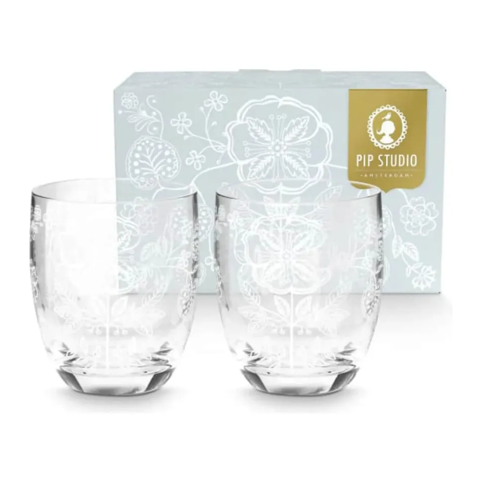 Lily & Lotus Vandglas - 2 stk.