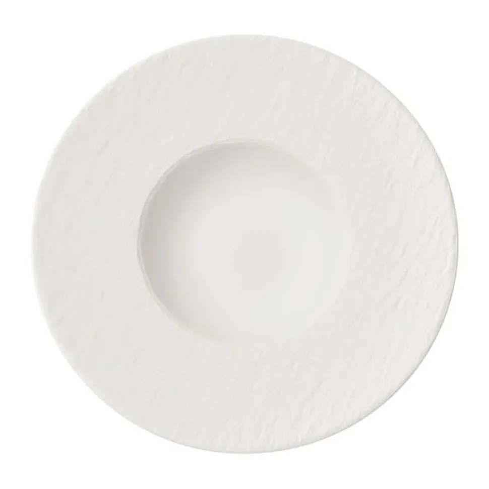 Manufacture Rock blanc Pastatallerken
