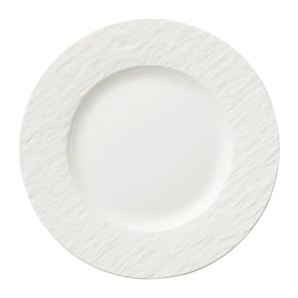 Manufacture Rock blanc Tallerken