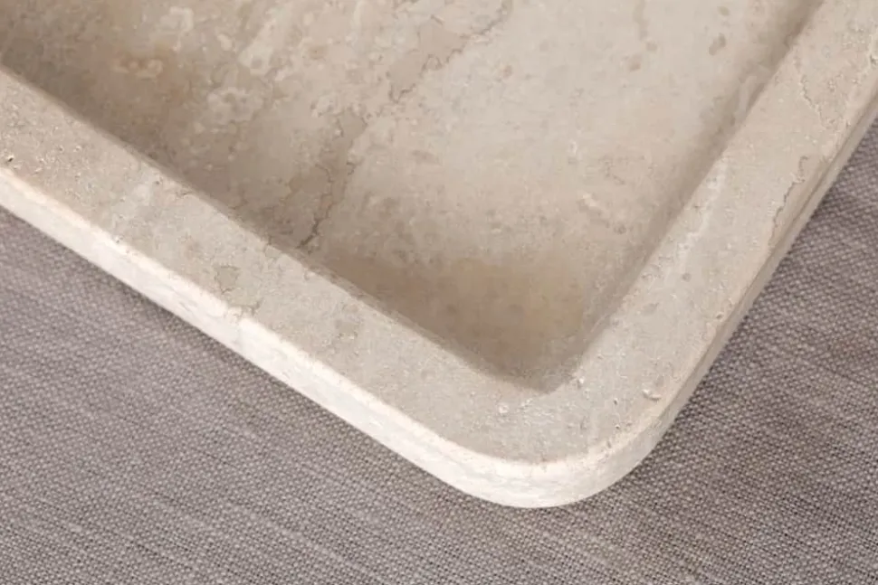 Manufacture Travertine Serveringsfad