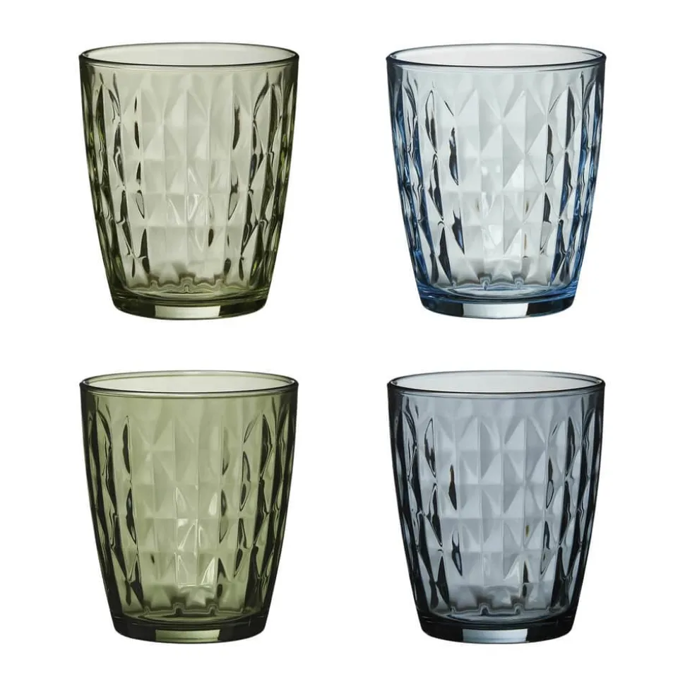 Mosaic Vandglas - 4 stk.