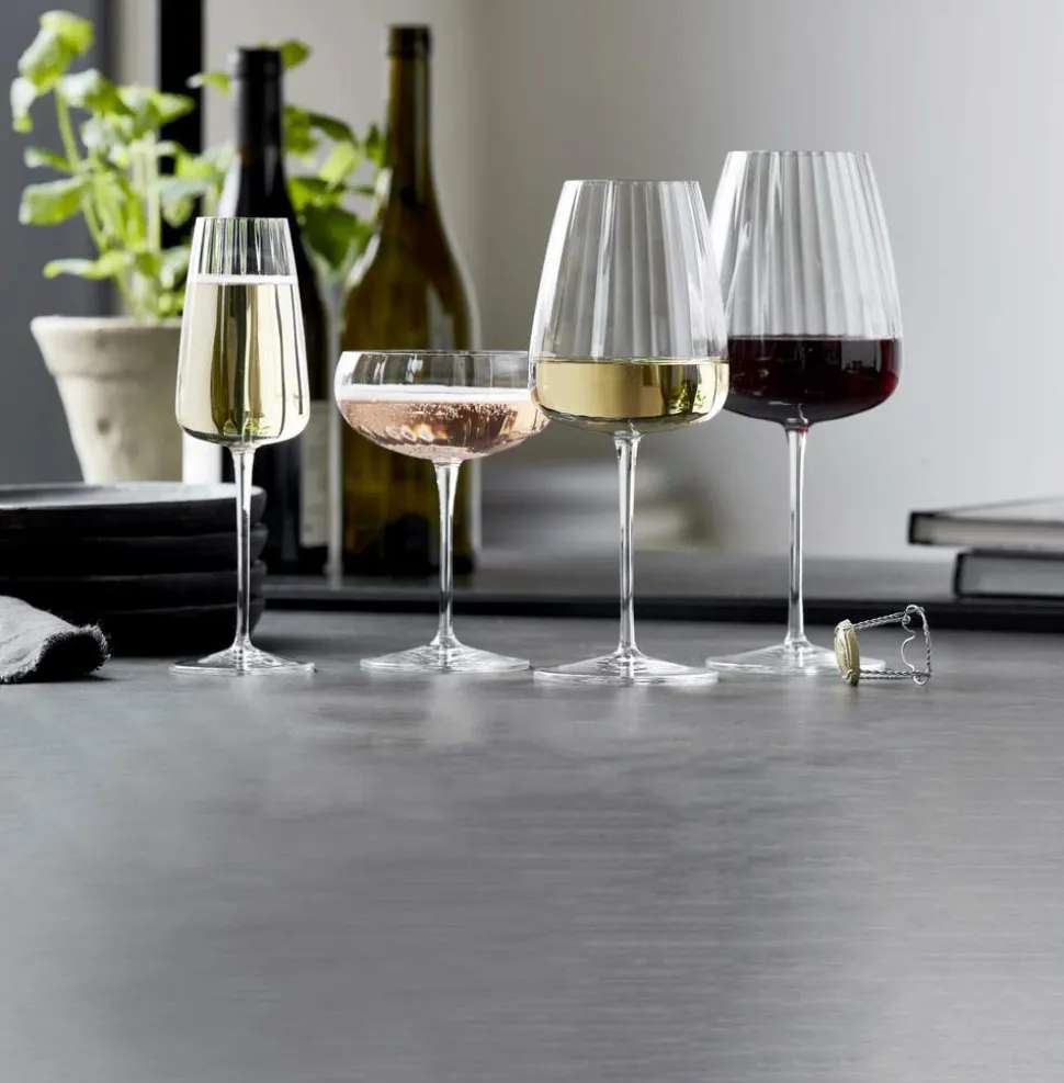 Optica Champagneglas - 4 stk.