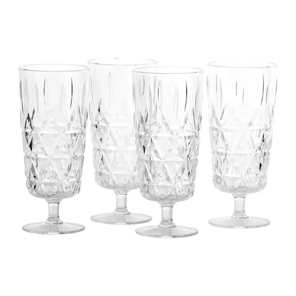 Picnic Juni Glas på Fod - 4 stk.