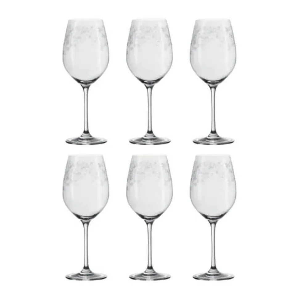 Rødvinsglas - 6 stk.