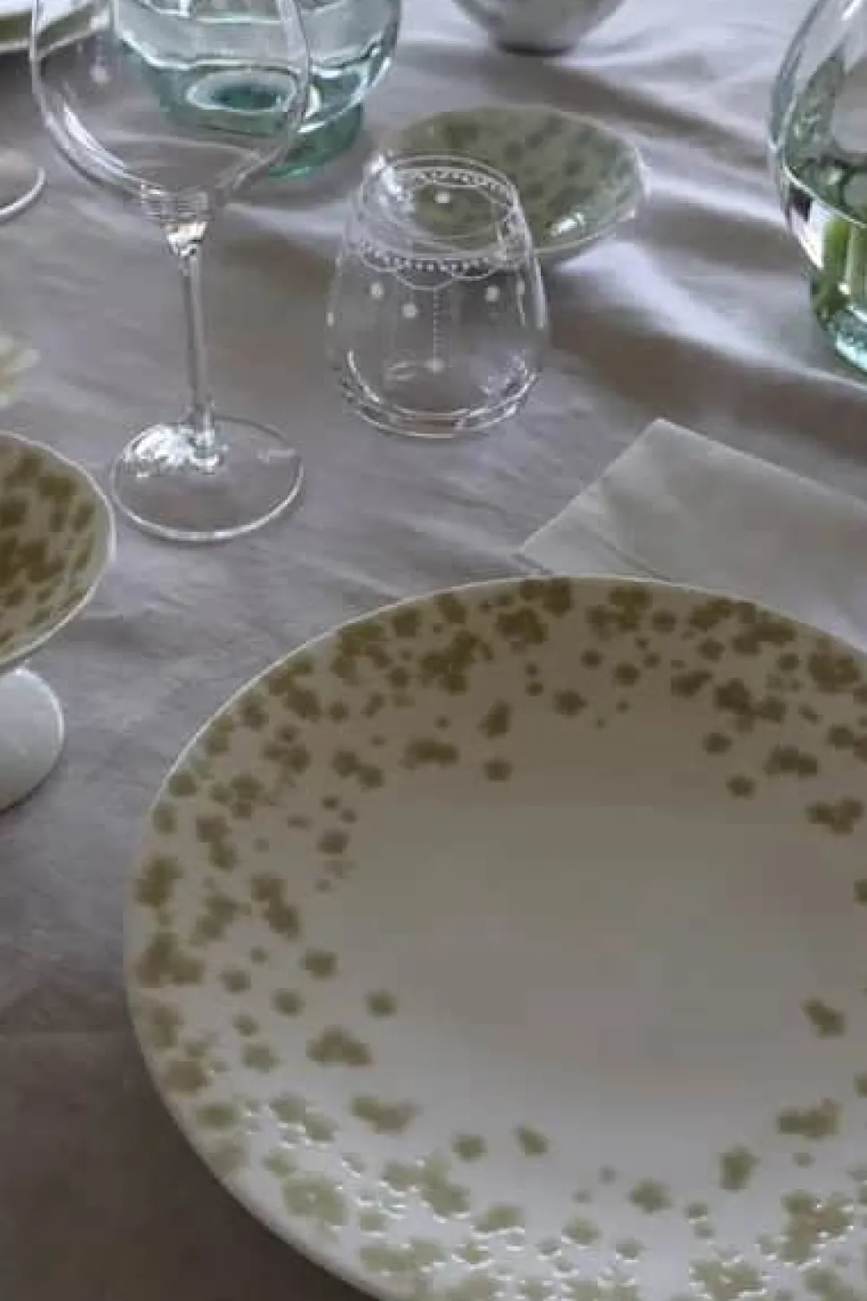Slåpeblom Middagsallerken