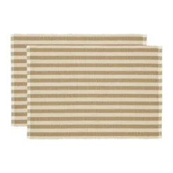 Statement Stripe Dækkeserviet