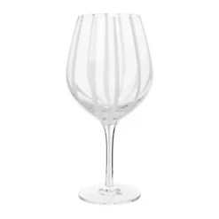 Stripe Rødvinsglas