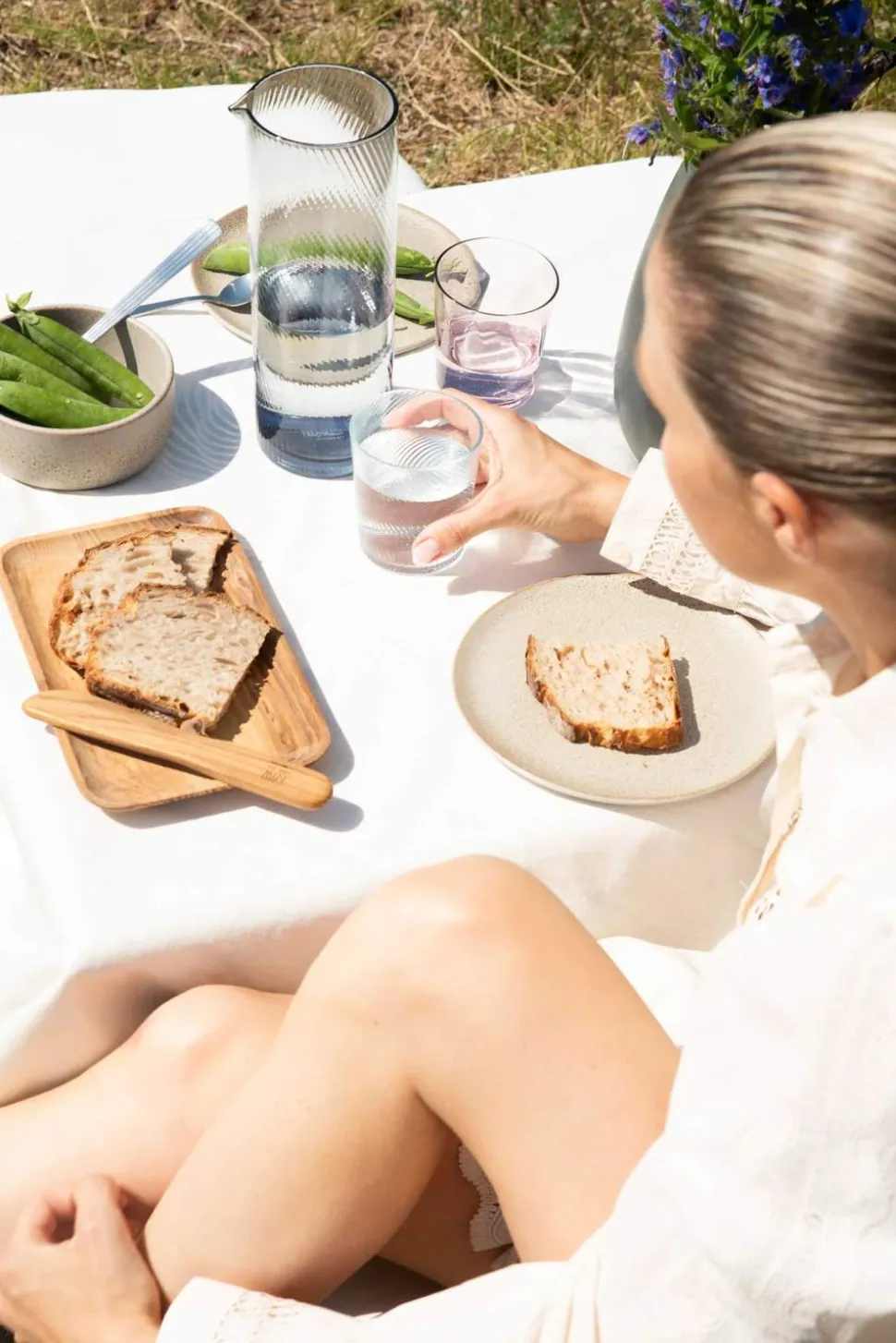 Teaktallerken