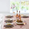 Toscana Roseglas - 6 stk.