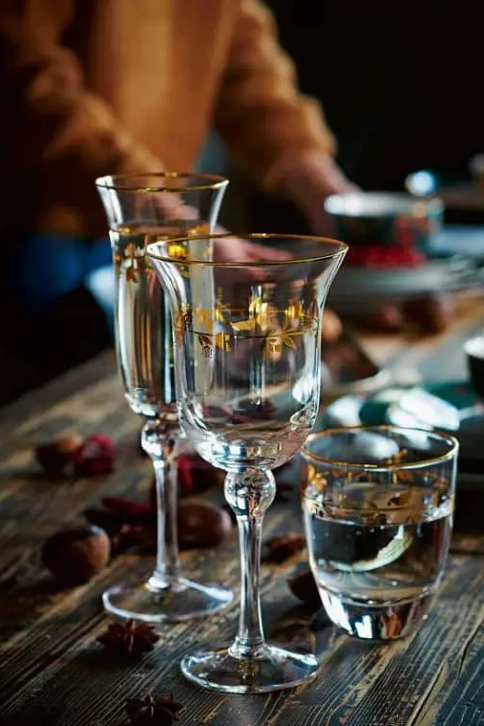 Winter Wonderland Champagneglas