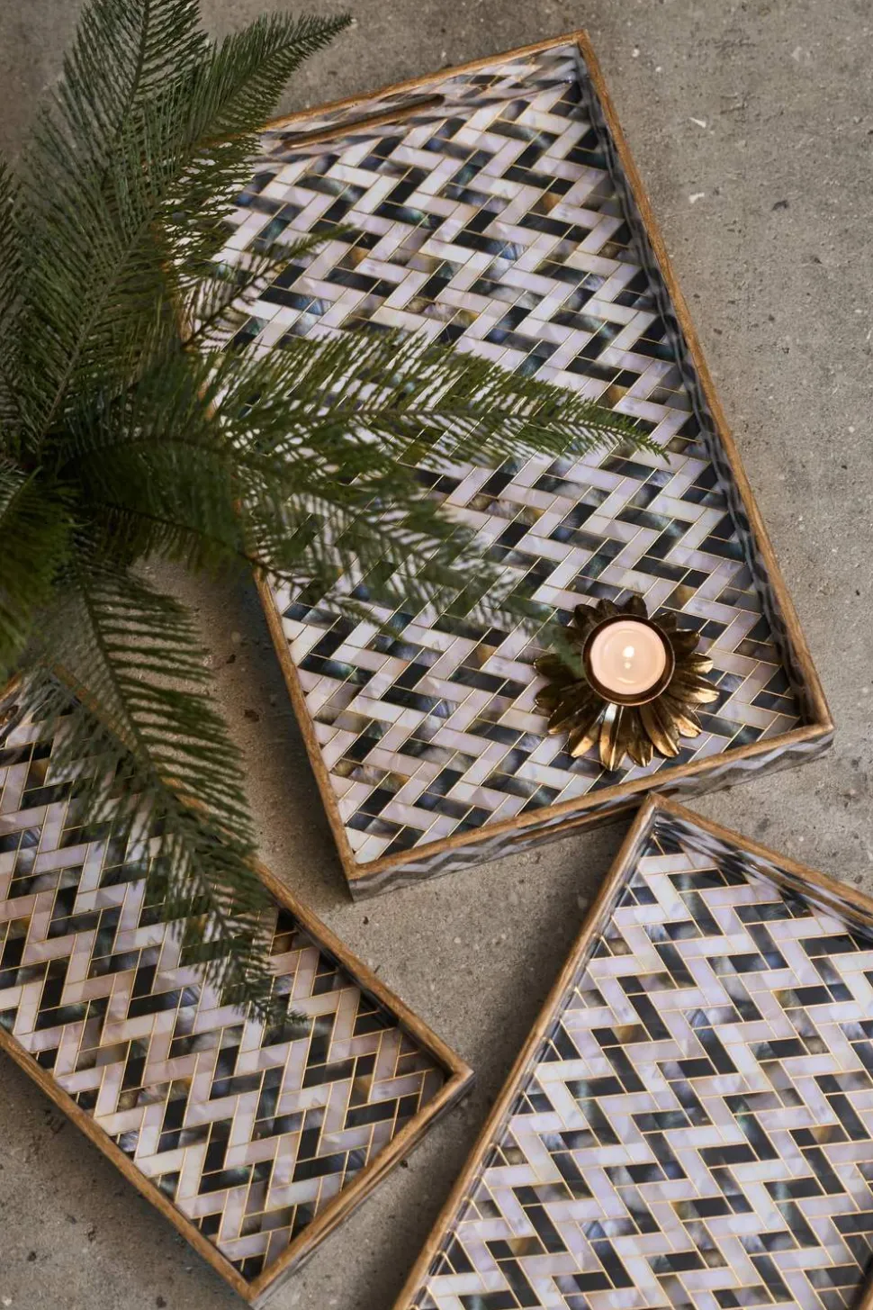 Zig Zag Bakke - 3 stk.